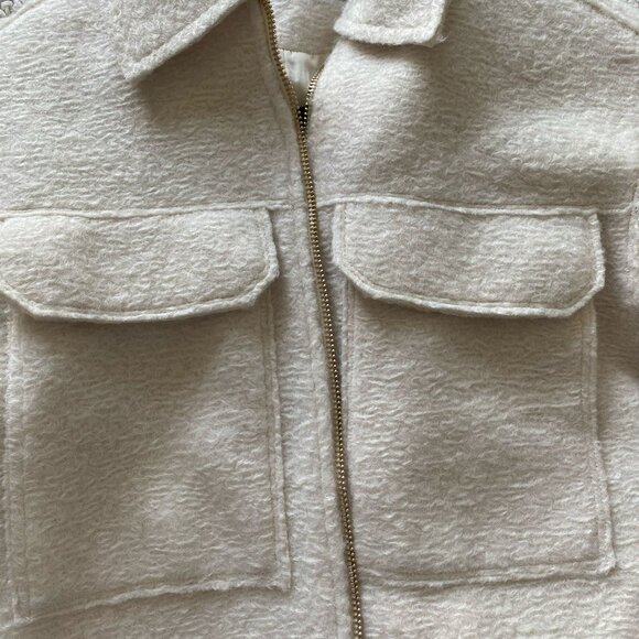 CROPPED ZARA JACKET-BEIGE - Picture 4 of 7